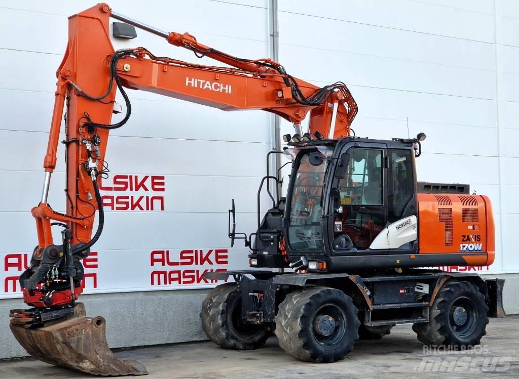Hitachi ZX 170 W Hjulgrävare