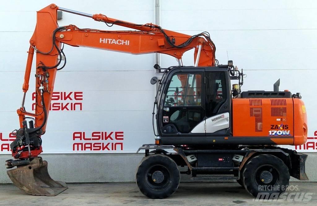 Hitachi ZX 170 W Hjulgrävare
