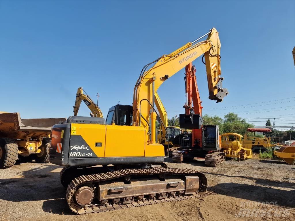 Hyundai R180LC-7 Bandgrävare