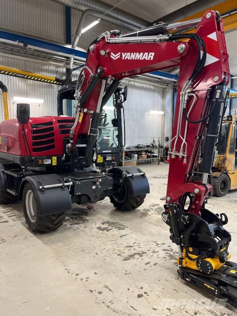 Yanmar B 95 W Hjulgrävare