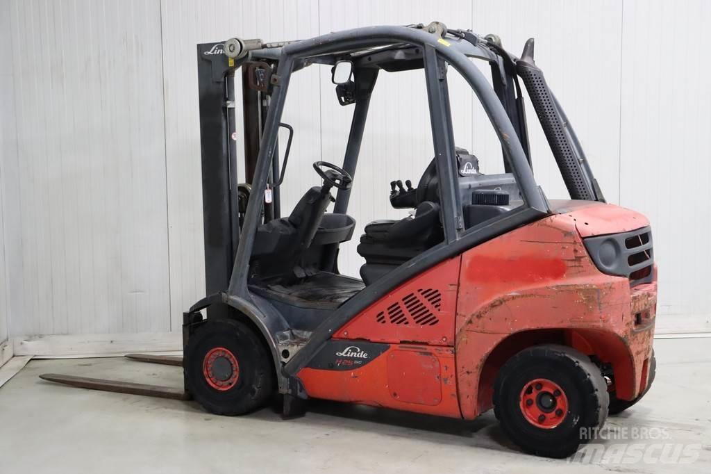 Linde H25D-02 Dieselmotviktstruckar