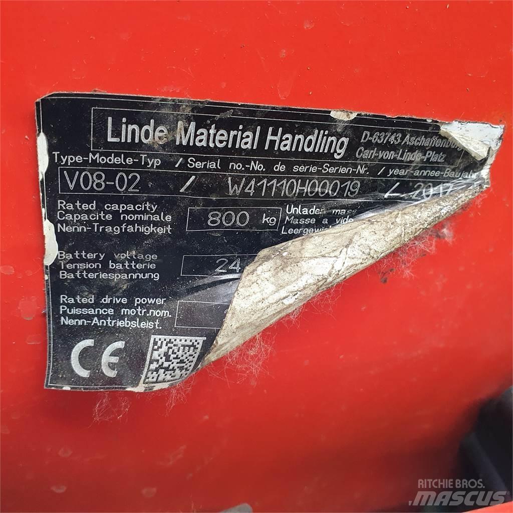 Linde V08-02 Plocktruck, mediumlyftande