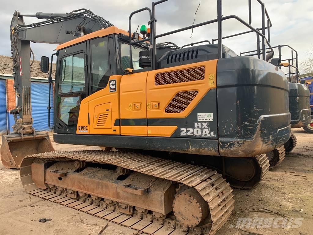 Hyundai HX220A L Bandgrävare