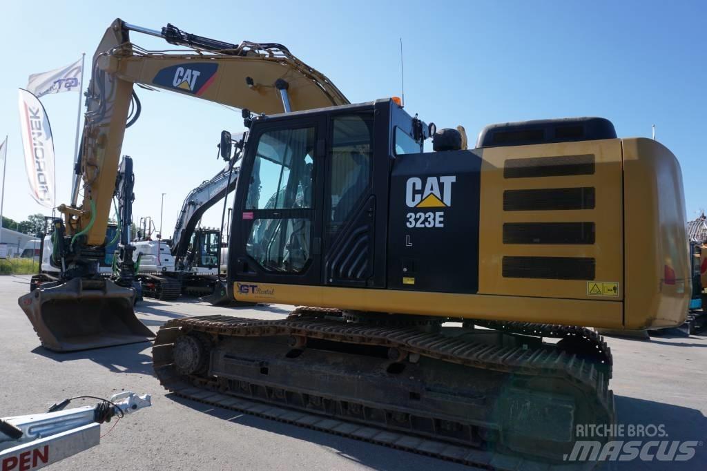 CAT 323EL *Uthyres* Bandgrävare