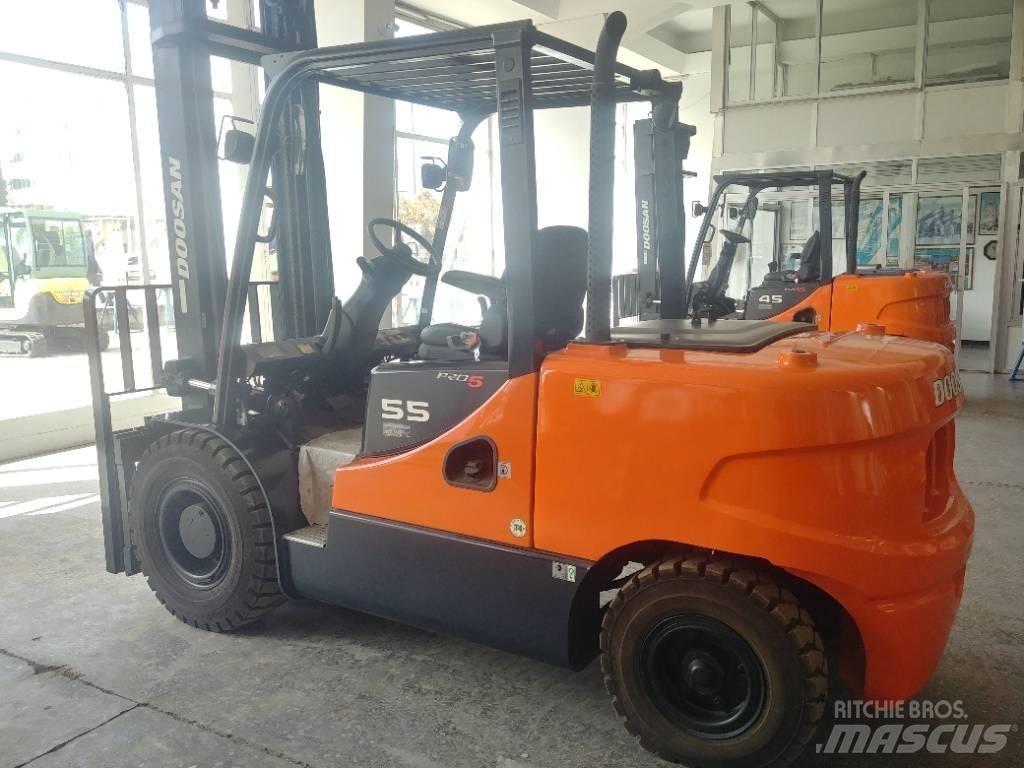 Doosan D55 SC-5 Dieselmotviktstruckar