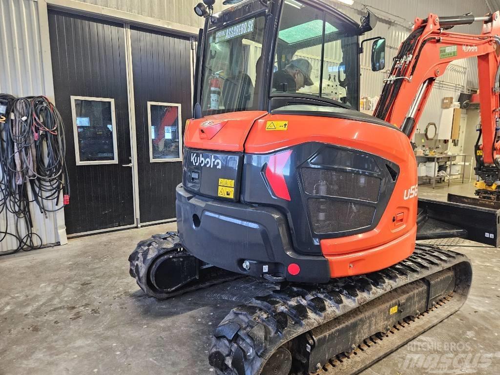 Kubota KX U56-5 Minigrävare < 7t
