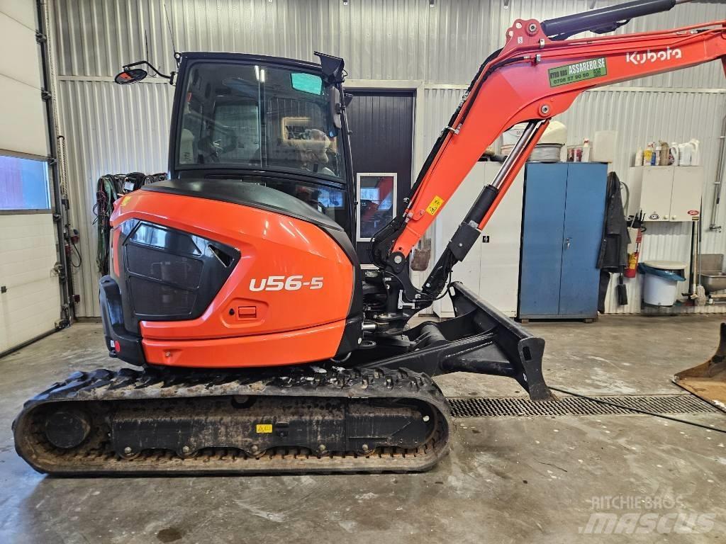 Kubota KX U56-5 Minigrävare < 7t