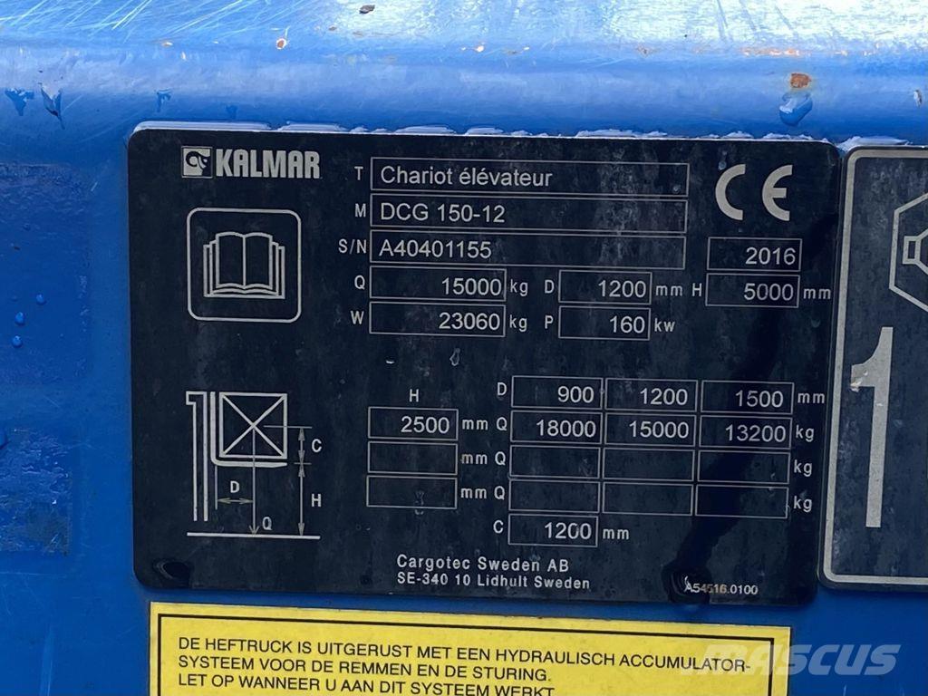 Kalmar DCG150-12 Dieselmotviktstruckar