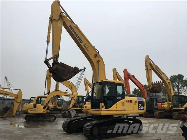 Komatsu pc200-7 Bandgrävare