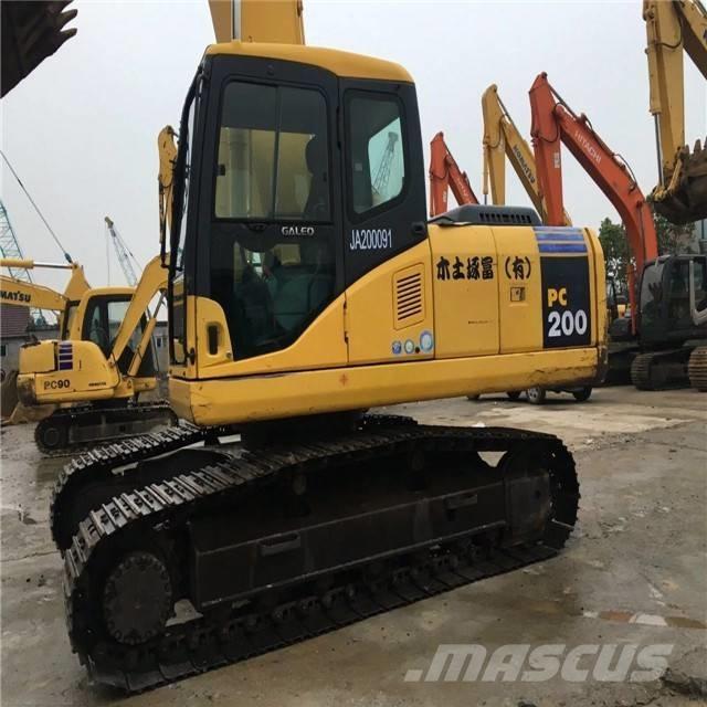 Komatsu pc200-7 Bandgrävare