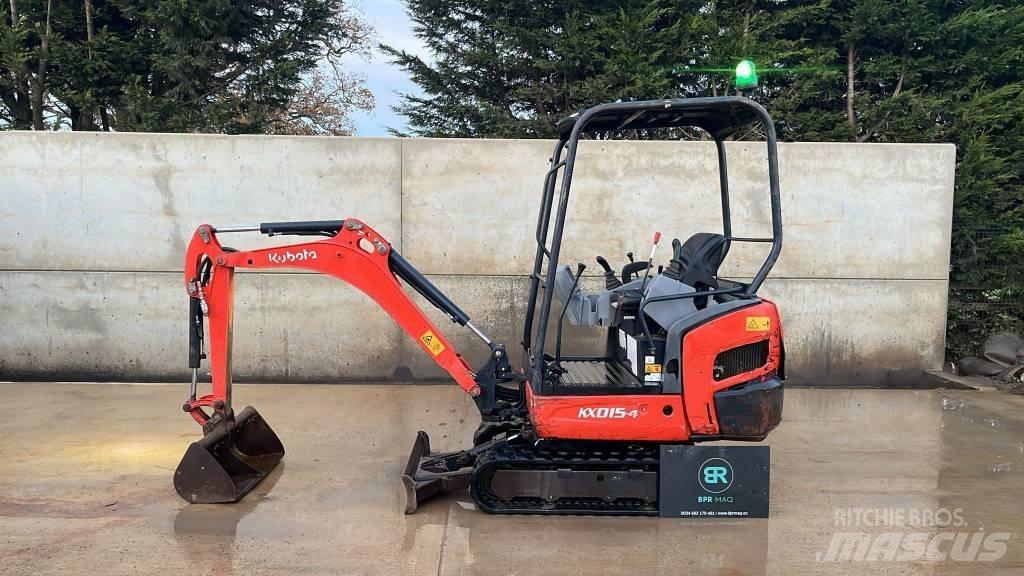Kubota KX 015-4 Minigrävare < 7t