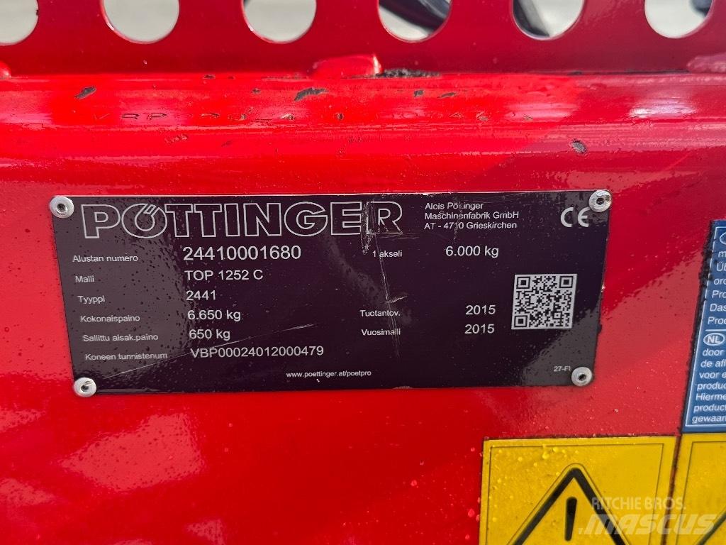 Pöttinger Top 1252 C Strängläggare