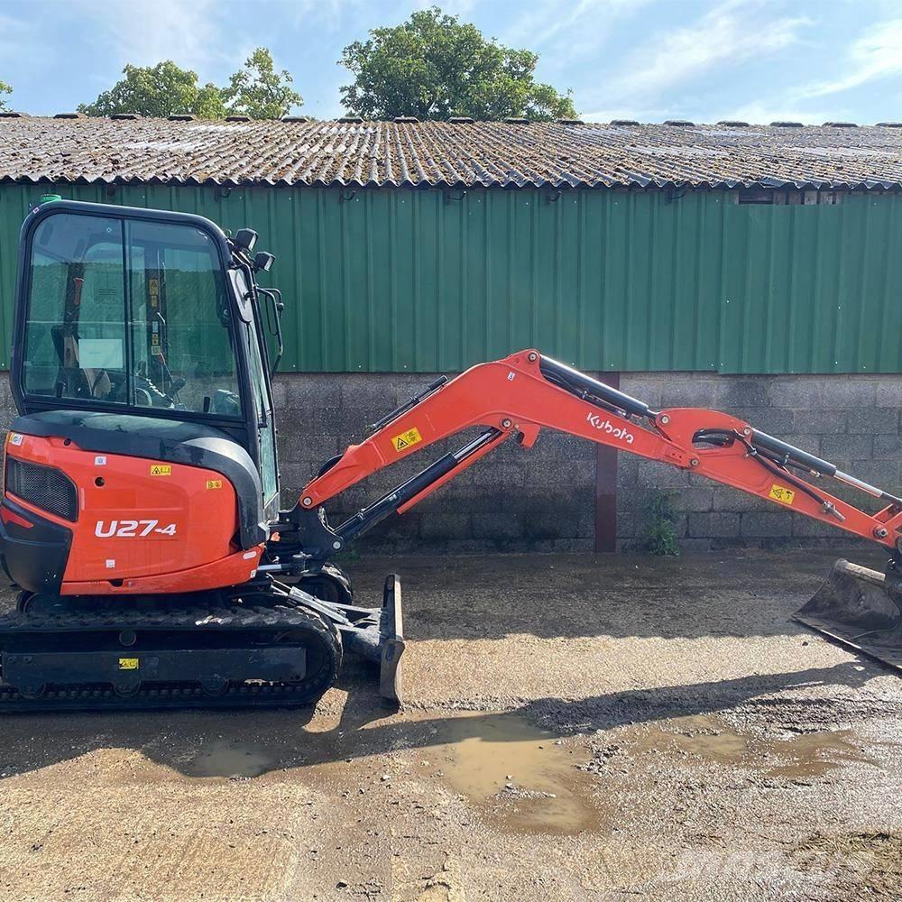 Kubota U 27-4 Minigrävare < 7t