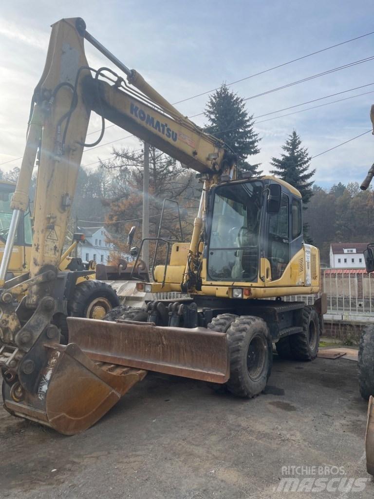 Komatsu PW 130-7K Hjulgrävare