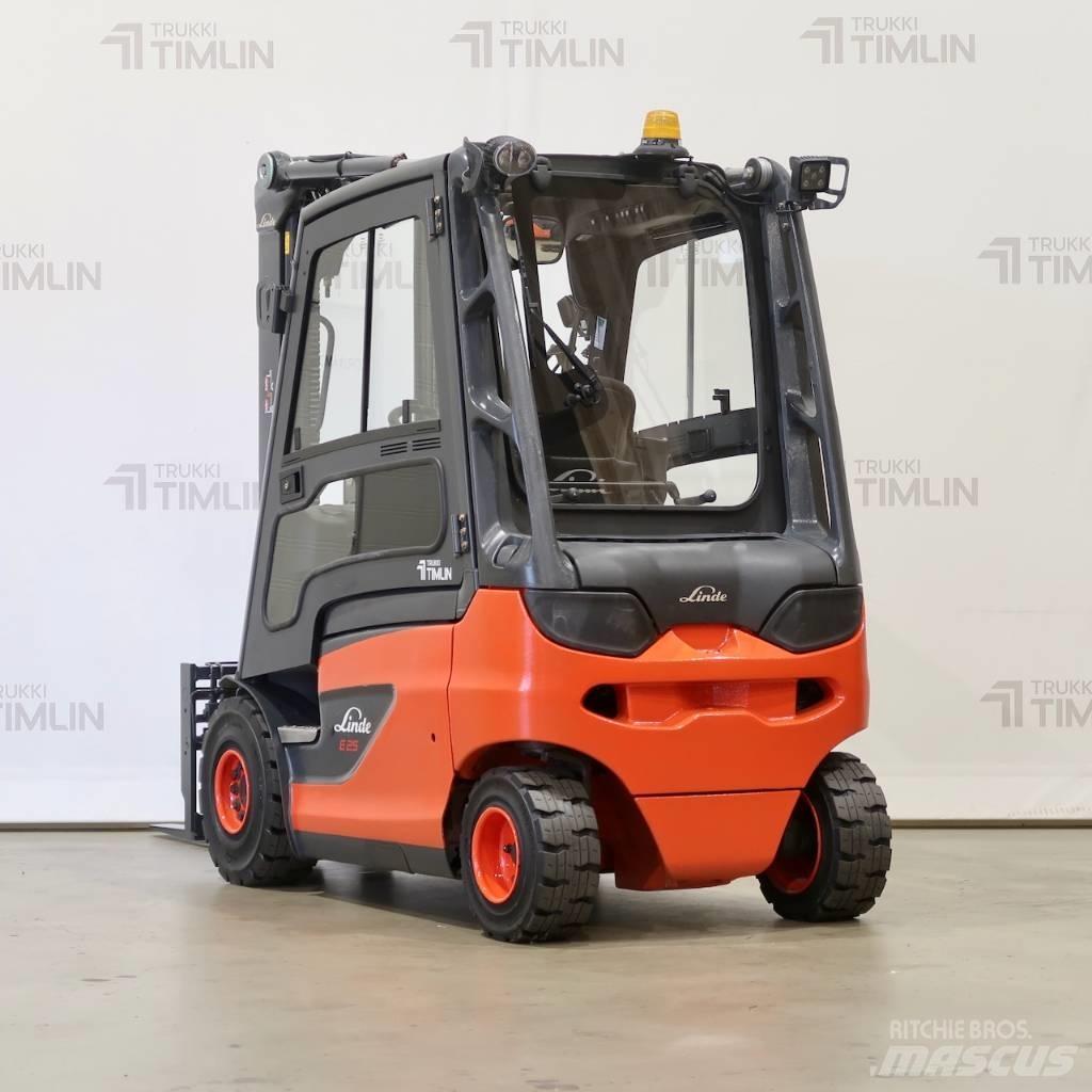 Linde E25-01 Elmotviktstruckar