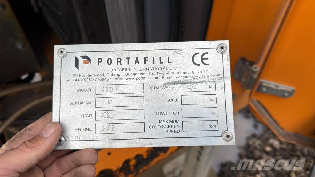 Portafill 4000t Mobila sorteringsverk