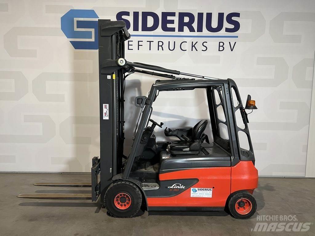 Linde E30L-01 Elmotviktstruckar