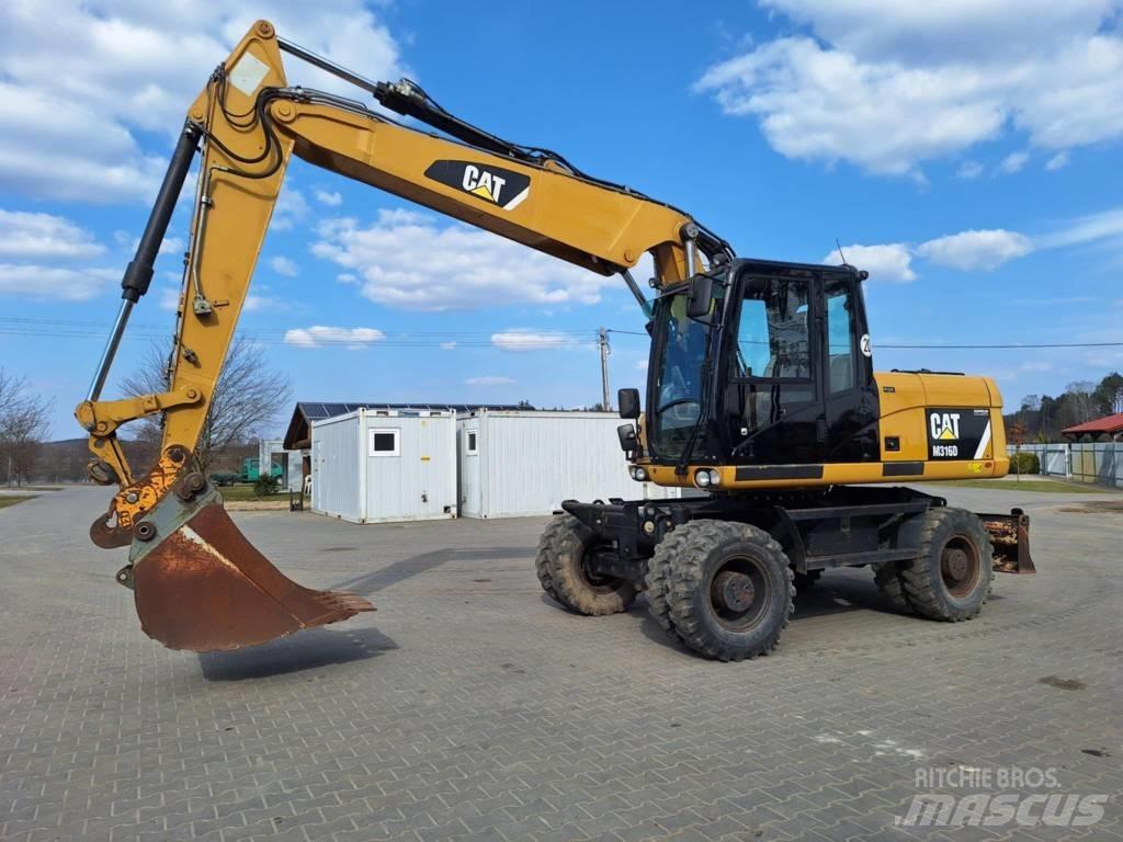 CAT M 316 D Hjulgrävare