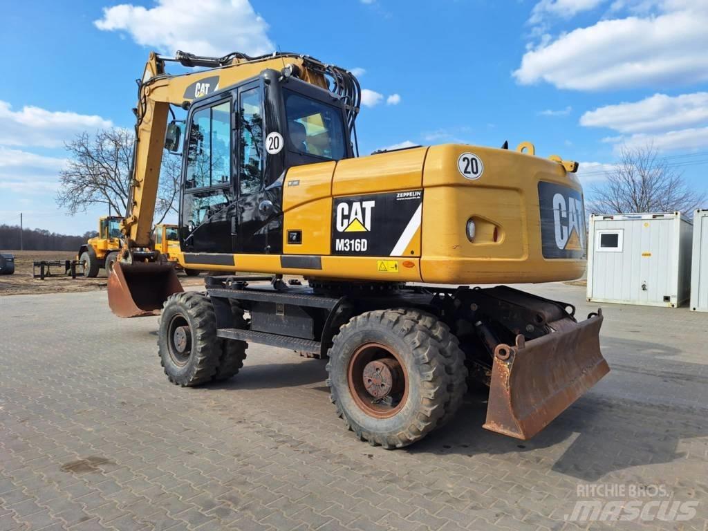 CAT M 316 D Hjulgrävare