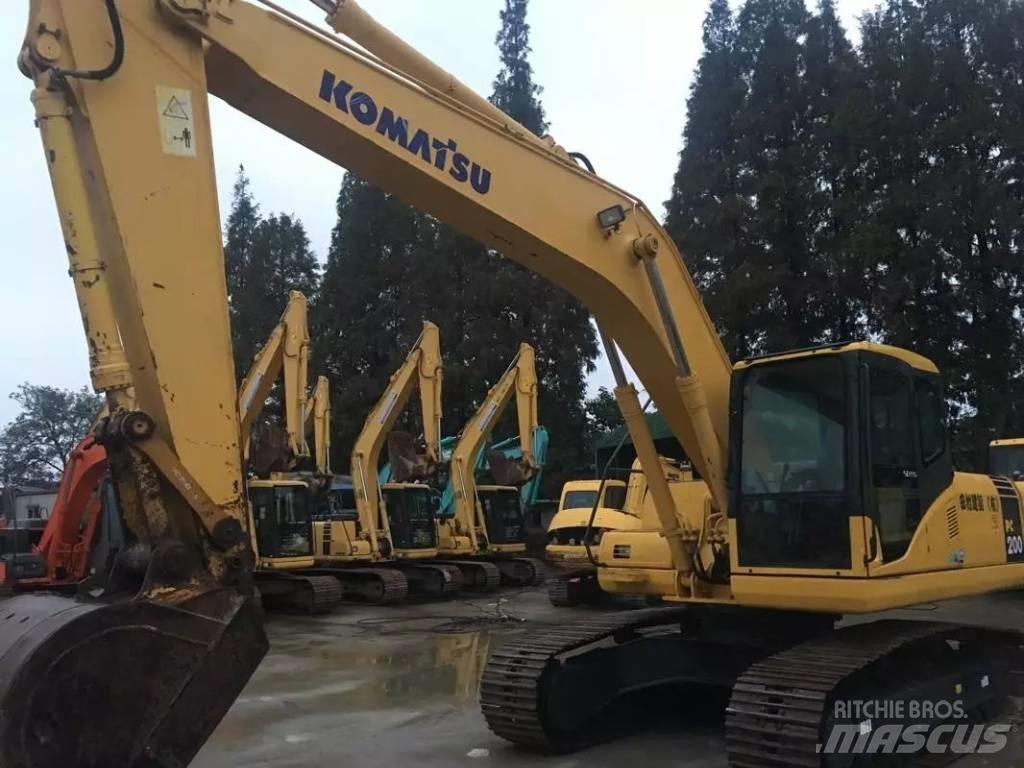 Komatsu pc200-7 Bandgrävare