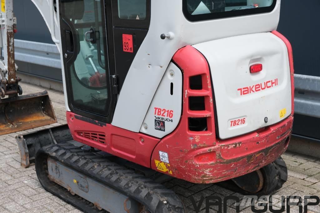 Takeuchi TB216 | 2018 Minigrävare < 7t