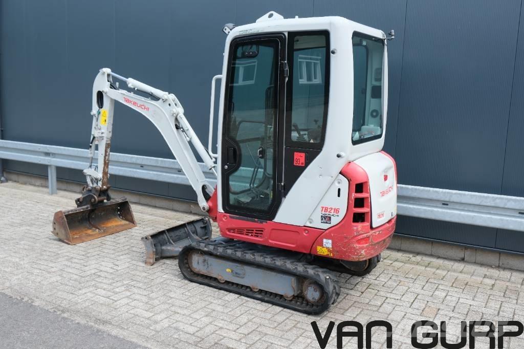 Takeuchi TB216 | 2018 Minigrävare < 7t