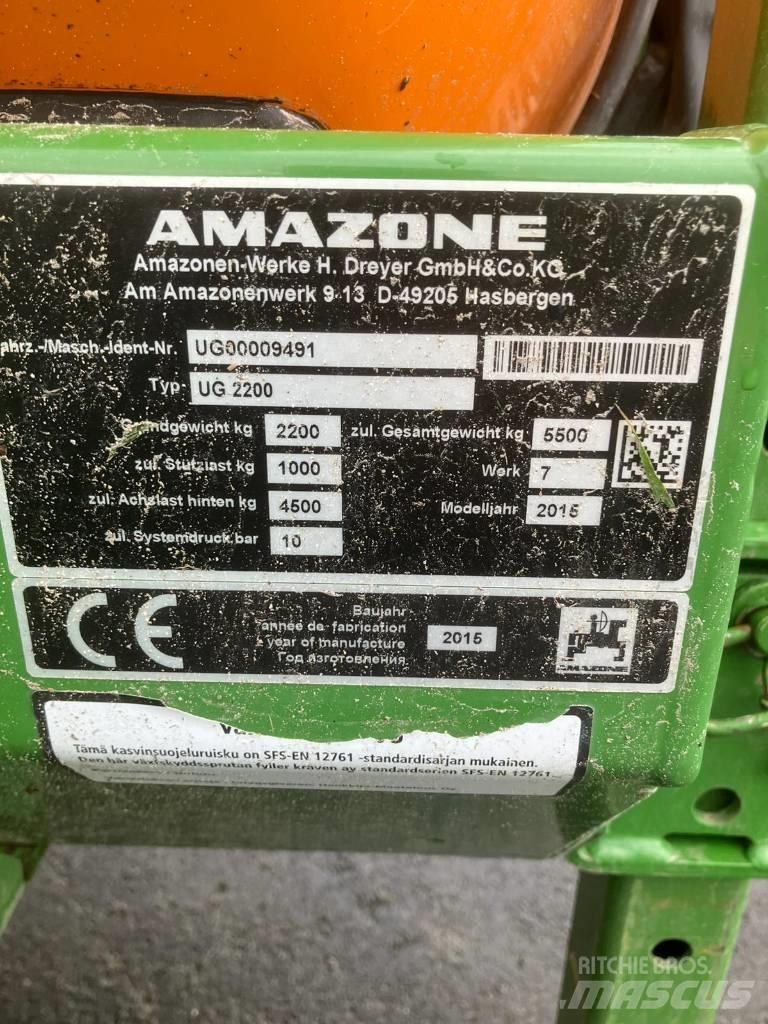 Amazone UG 2200 Dragna sprutor