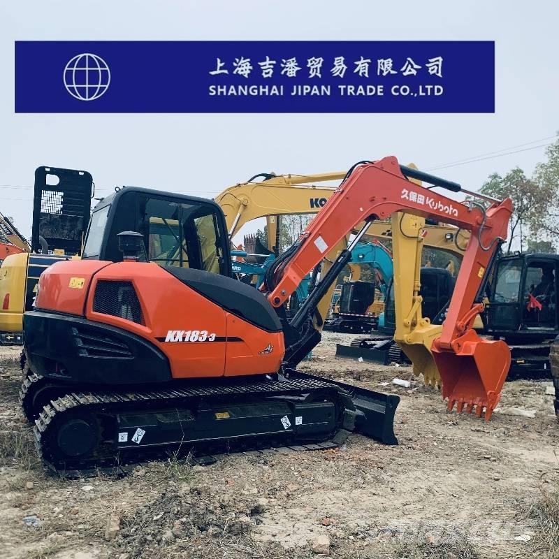 Kubota KX 183 Midigrävmaskiner 7t - 12t