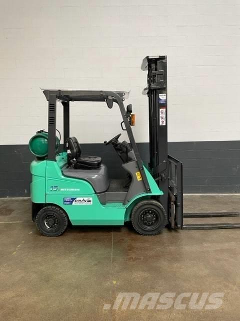 Mitsubishi FG 15 N Gasolmotviktstruckar