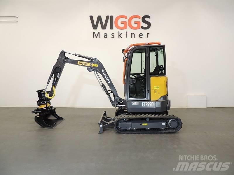 Volvo ECR25D Minigrävare < 7t