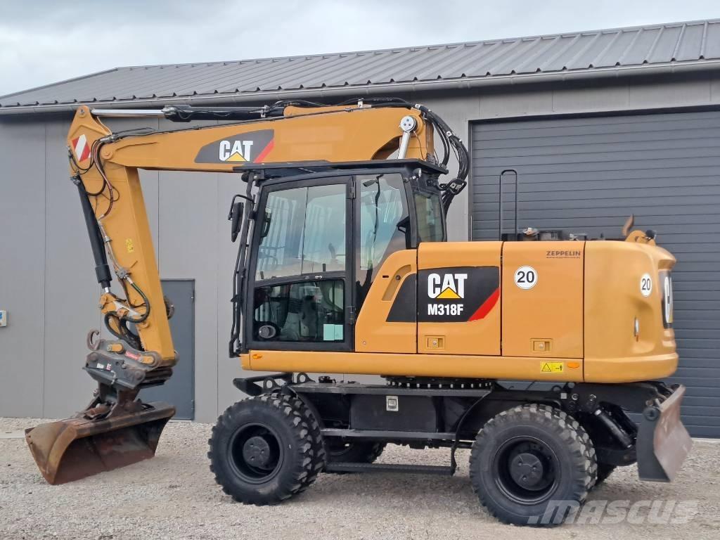 CAT M318F Hjulgrävare