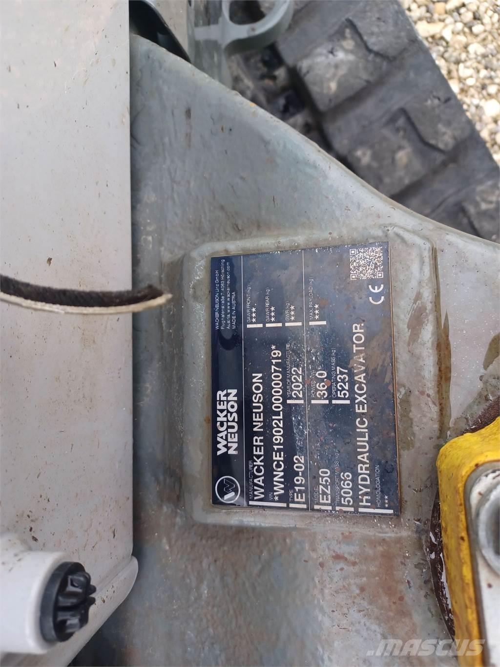 Wacker Neuson EZ50 Bandgrävare
