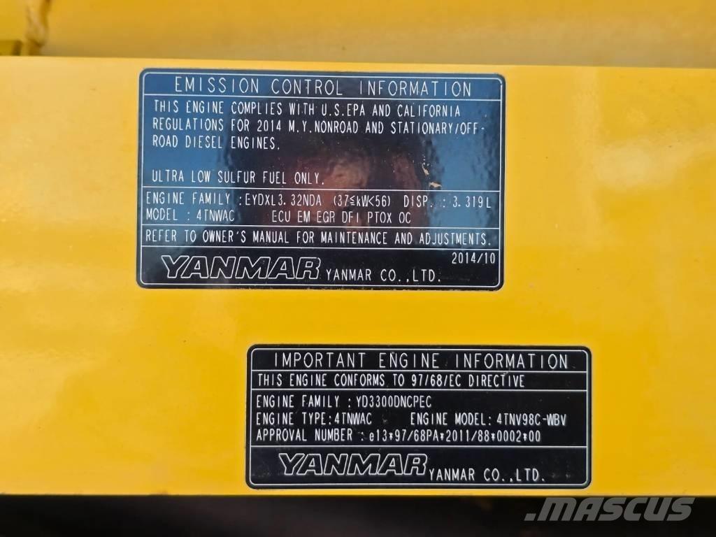 Yanmar Vio 80-1 Midigrävmaskiner 7t - 12t