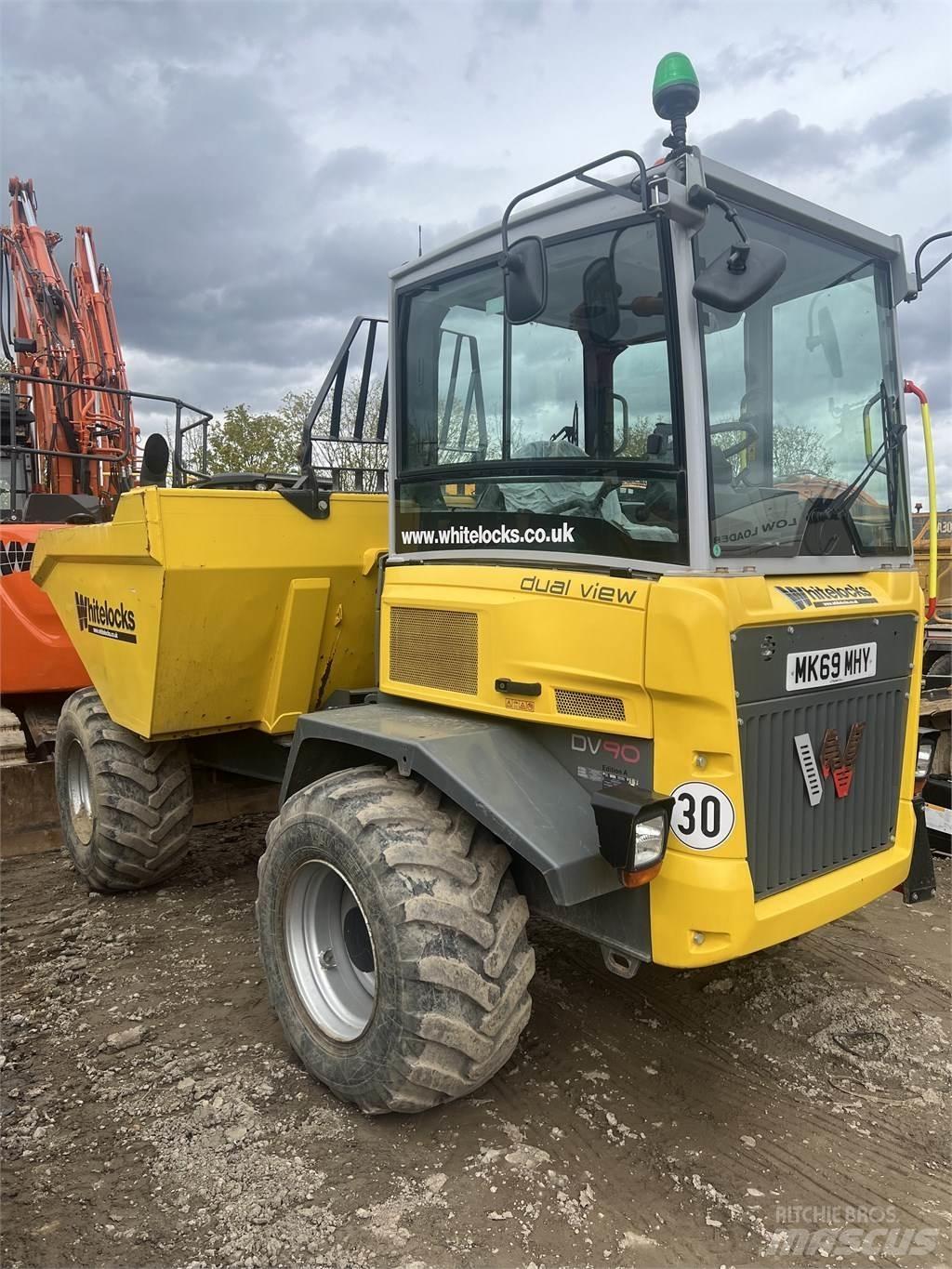Wacker Neuson DV 90 Midjestyrd dumper
