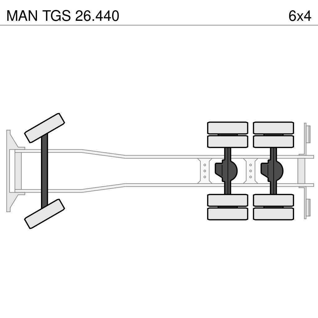 MAN TGS 26.440 Tippbilar
