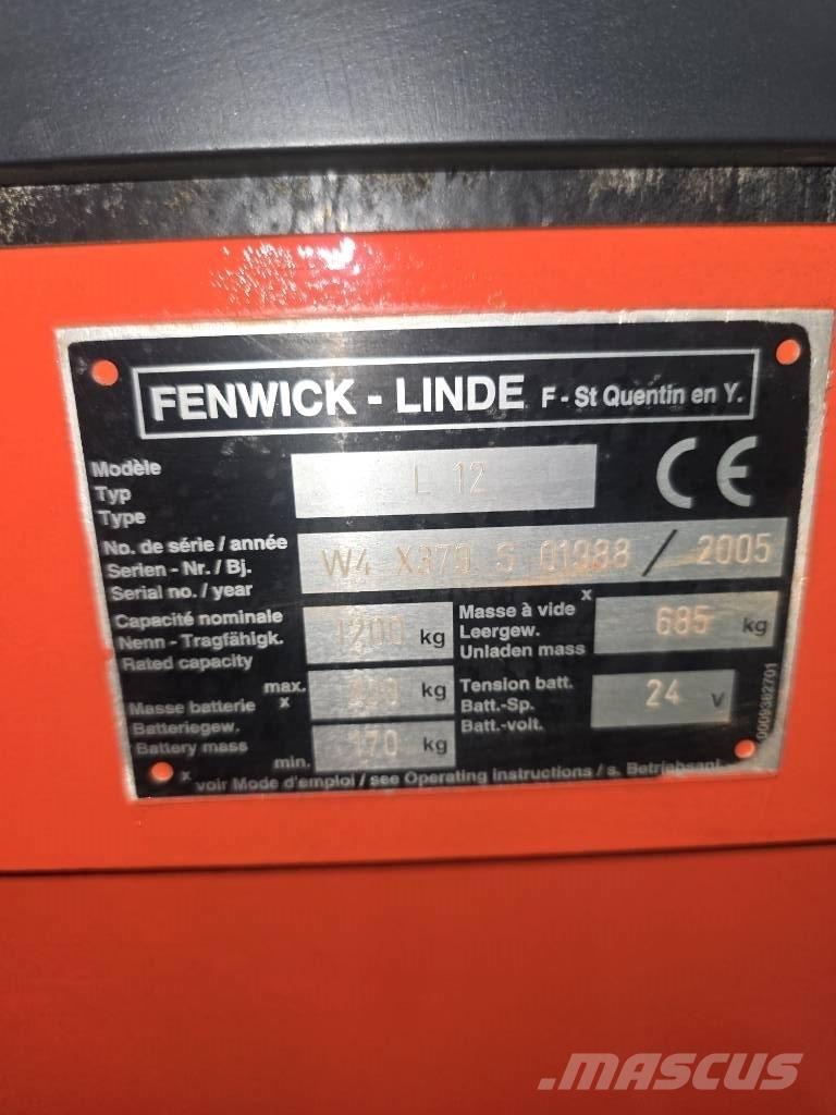 Linde L 12 Staplare