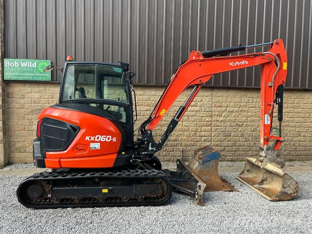 Kubota KX060-4 Minigrävare < 7t