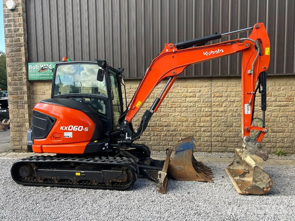 Kubota KX060-4 Minigrävare < 7t