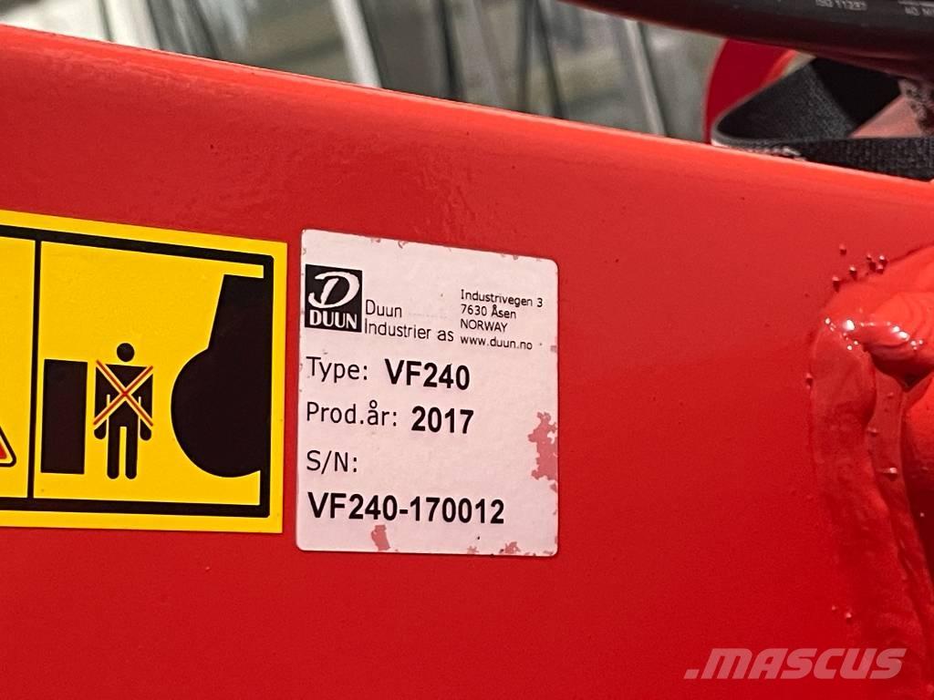 Duun VF 240 Snöslungor och -fräsar