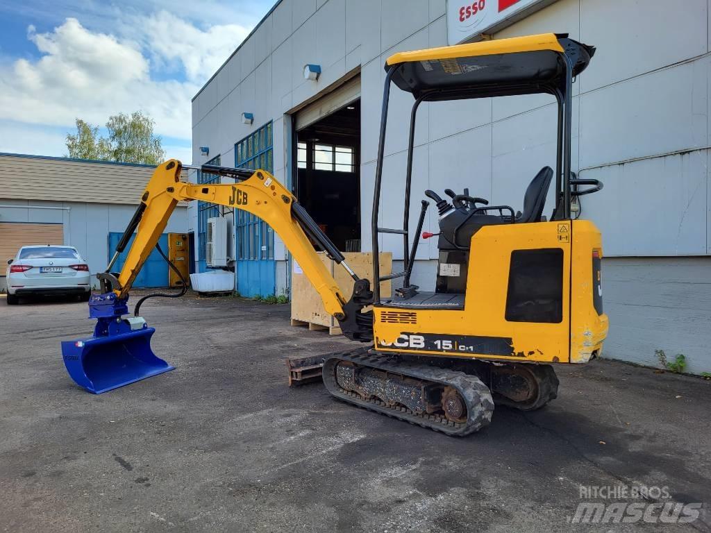 JCB 15 C-1 Minigrävare < 7t