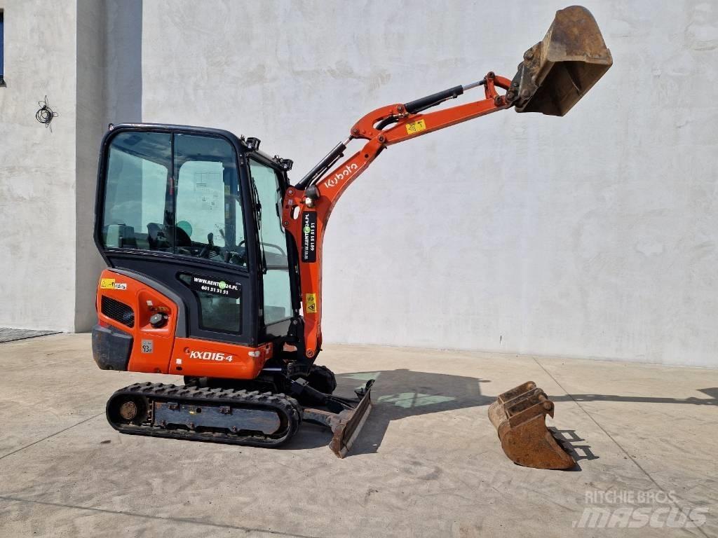 Kubota KX 016-4  P334 Minigrävare < 7t