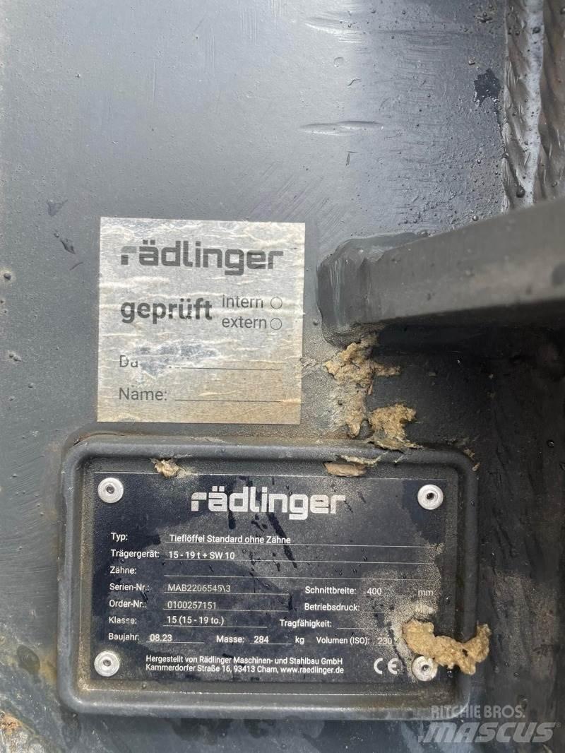 TL 400mm SW010 Grävutrustning