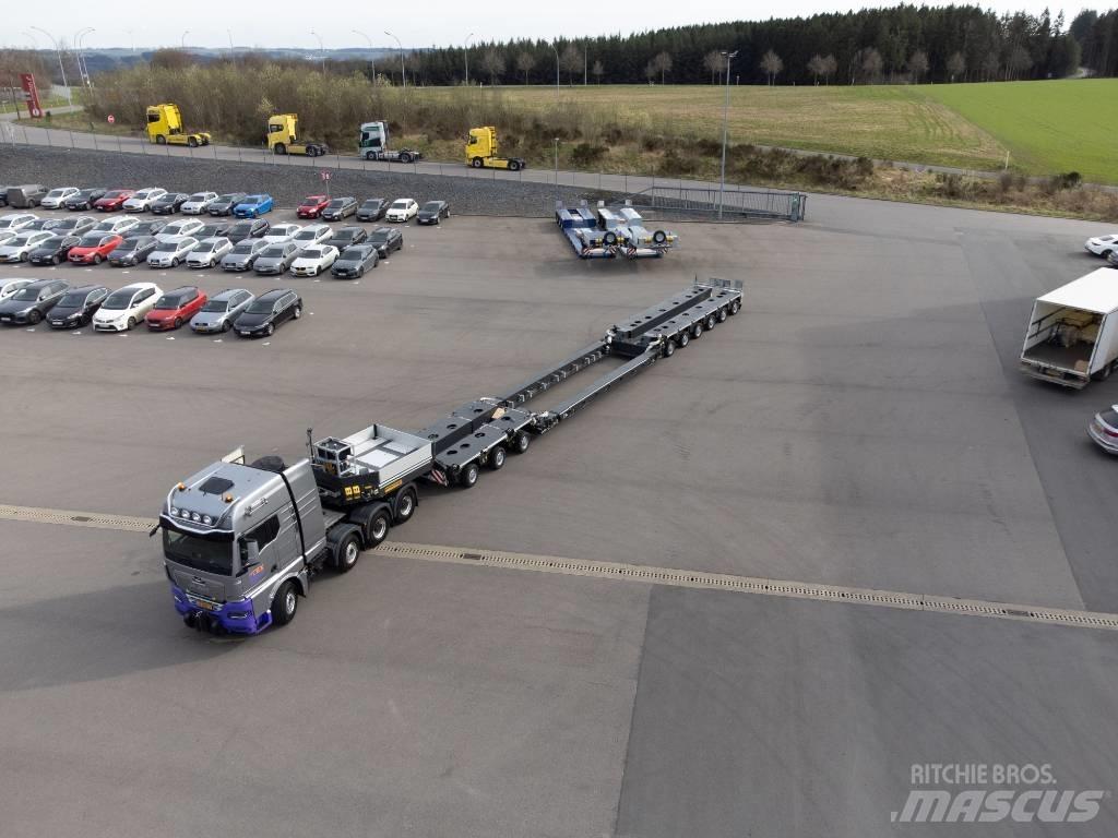 Faymonville CombiMAX Låg lastande semi trailer