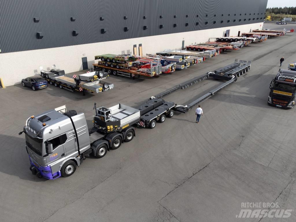 Faymonville CombiMAX Låg lastande semi trailer