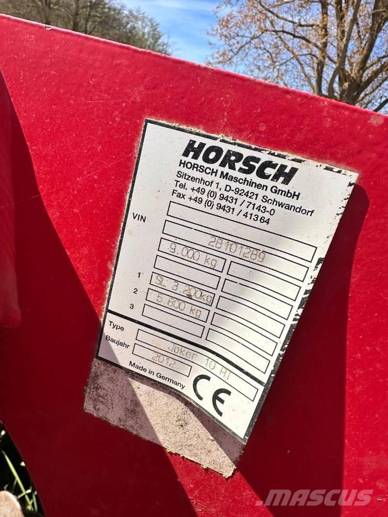 Horsch Joker 10 RT Tallriksredskap