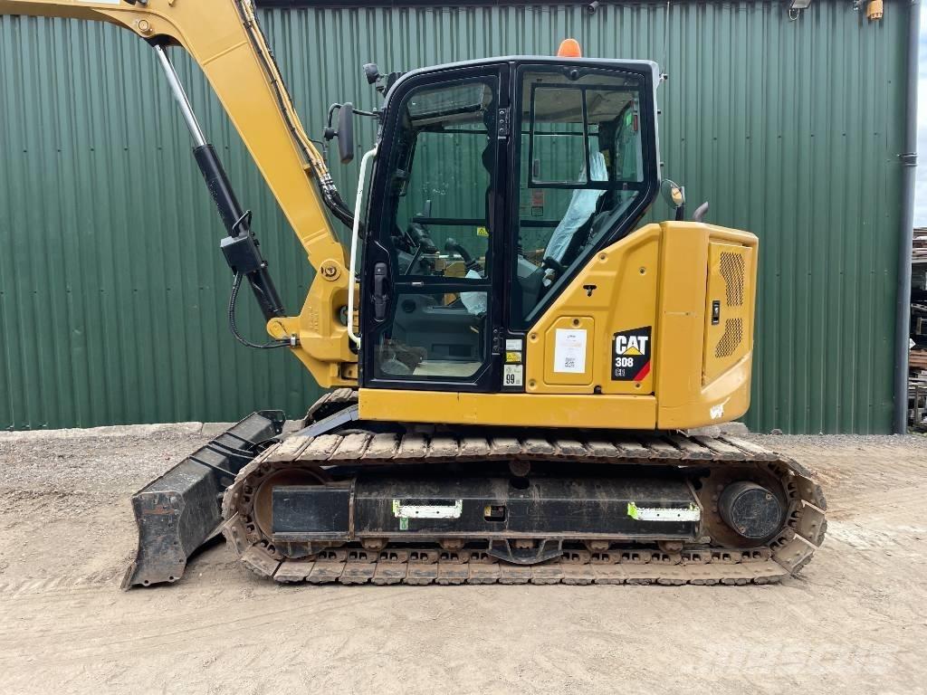CAT 308 Midigrävmaskiner 7t - 12t