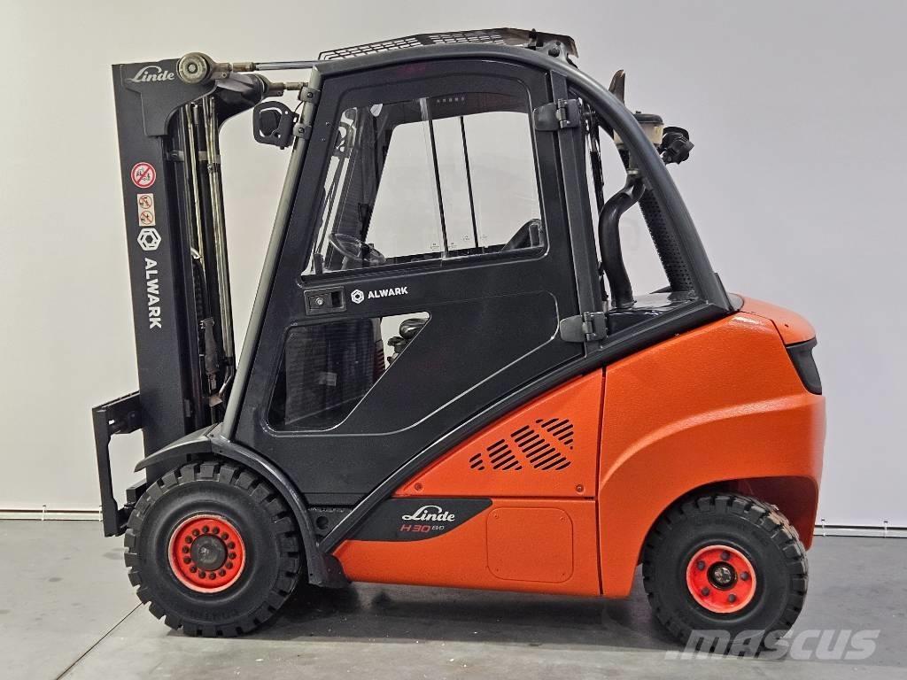 Linde H30D Dieselmotviktstruckar