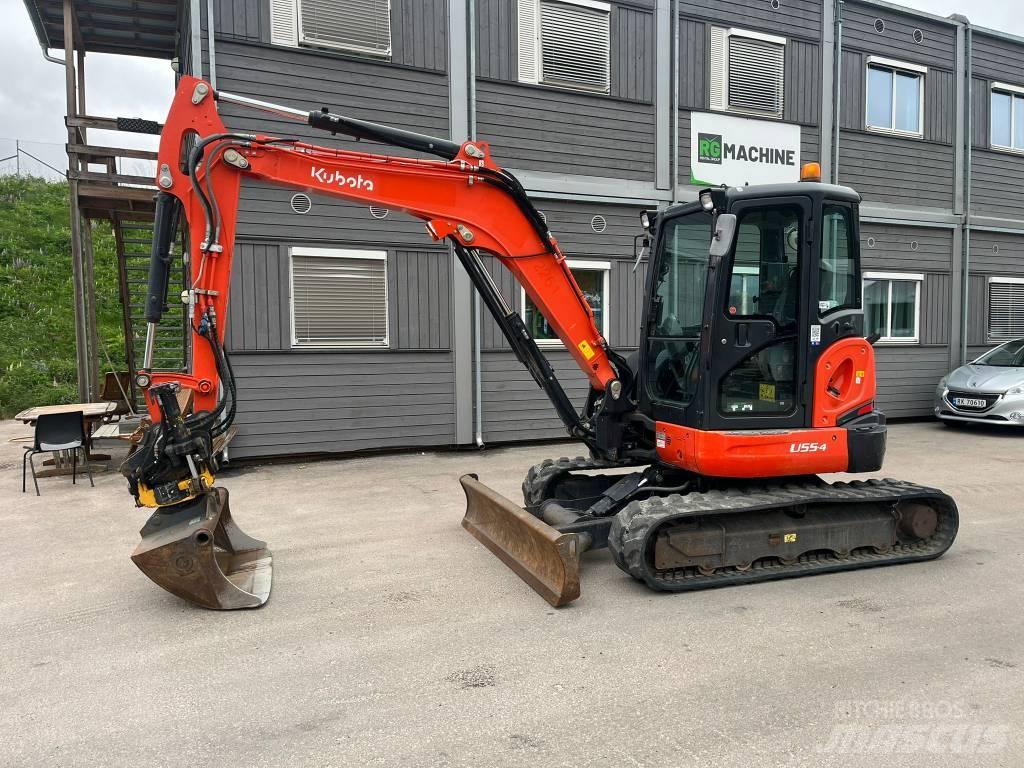 Kubota U 55-4 Minigrävare < 7t