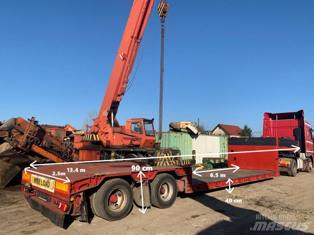 Goldhofer 2 Låg lastande semi trailer
