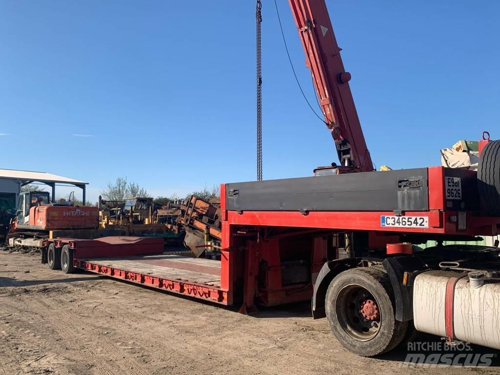 Goldhofer 2 Låg lastande semi trailer